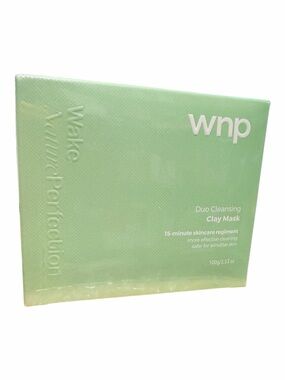 WNP Duo Cleansing Clay Mask 100g 3.53 oz Dual Zone cleanser @ mask Sealed NEW
